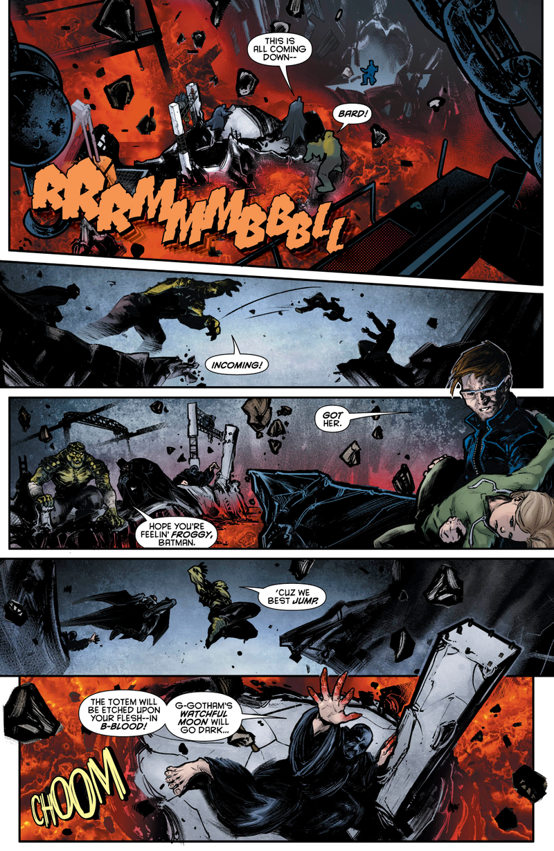 Illustration for article titled Exclusive DC preview: The Dark Knight partners with Killer Croc in Batman Eternal #20